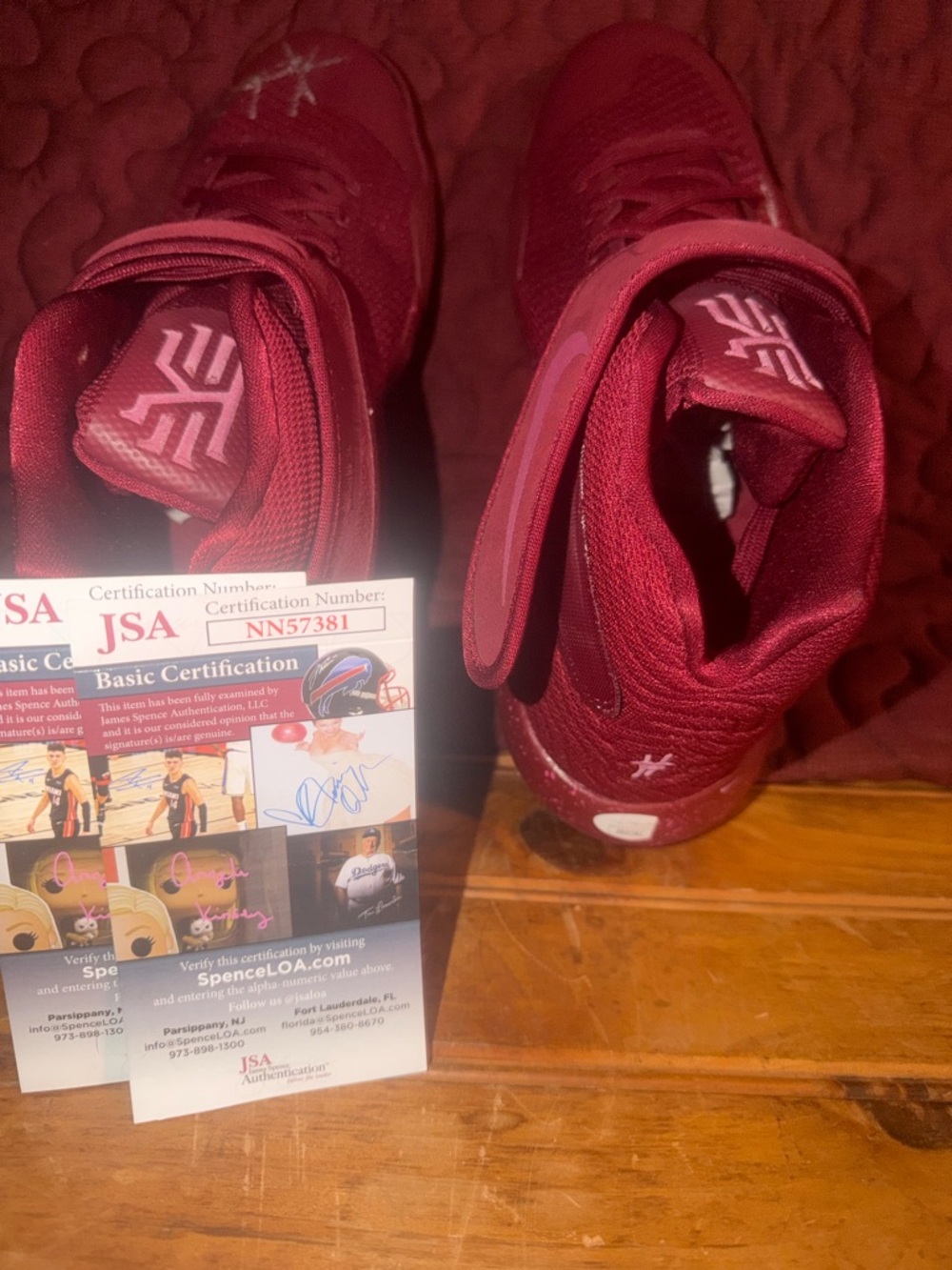 Nike SIGNED KYRIE 2’s sneakers